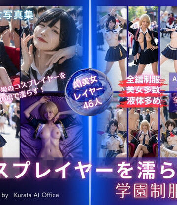 くらたAIオフィス❤コスプレイヤーを濡らす。学園制服編｜評価
