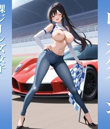 Jらぶ❤【裸ジーンズ女子7】裸ジーンズのレースクイーン｜評価