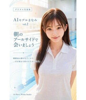 AI Photo Works Studio❤AIモデルまなみ vol.2 朝のプールサイドで会いましょう｜評価
