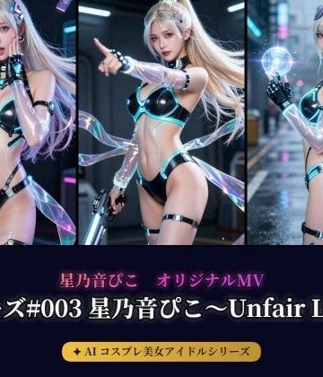 beauty4ever❤【AIコスプレ美女アイドルシリーズ ＃003 写真集＆MV】〜星乃音ぴこ〜Unfair Love〜〜｜評価