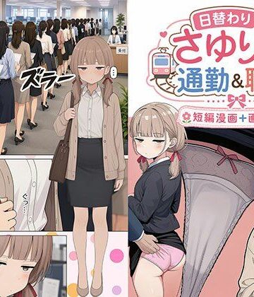 日替わりさん❤日替わりさゆりさんの通勤＆職場 短編漫画＋画像集｜評価