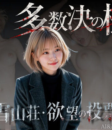 AIART REINA❤多数決の檻 ―雪山荘・欲望の投票― 第一話＜ノベルゲーム＞（実写系）｜評価4.00