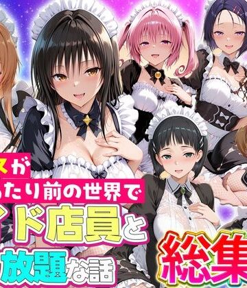 ルーブル❤セックスが当たり前の世界でお気に入りのメイド店員とヤリ放題な話 総集編｜評価