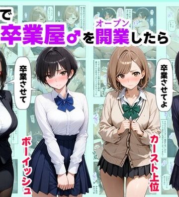 【ハマダ商店】❤クラスで【処女卒業屋】を開業したら｜評価5.00